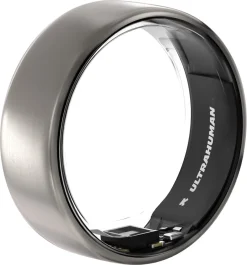 Ultrahuman Ring Air smart ring, Raw Titanium