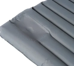 Uppblåsbart liggunderlag grå, 195×70×10 cm
