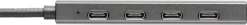 USB-C hub, 4 portar, USB 3.2