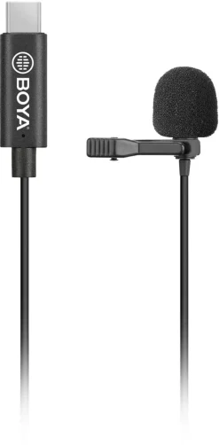 USB-C mikrofon till mobil, Boya Lavalier BY-M3