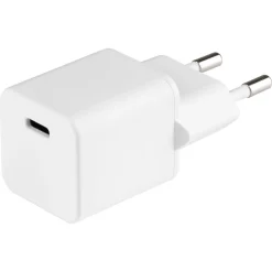 USB-C PD laddare med kabel och hållare, 1 m, 20 W