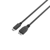 USB-C till Micro-USB-B kabel 0,6 m, svart
