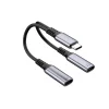 USB-C till USB-C ljud- och laddadapter 100 W