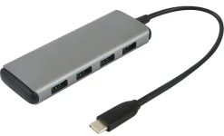 USB-hub USB-C till 4 x USB-A