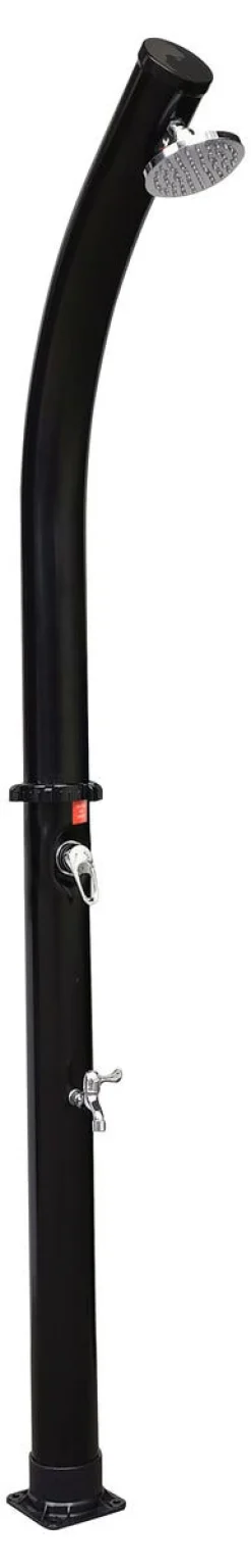 Utedusch soluppvärmd med fotdusch, 20 liter