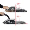 Vakuumpåsar för kläder och täcke, 2-pack