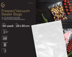 Vakuumpåsar mat mellanstora 22x30 cm 50-pack
