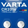 Varta CR2016 litiumbatteri 3 V, 2-pack