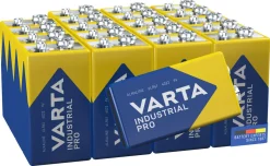 Varta Industrial Pro 9 V-batterier, 20-pack