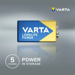 Varta Industrial Pro 9 V-batterier, 20-pack