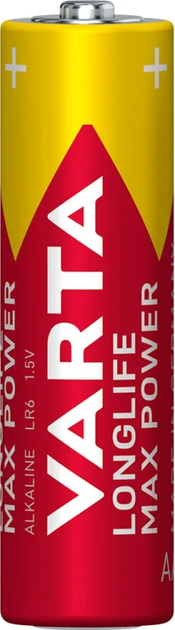 Varta Longlife Max Power AA/LR6-batterier, 4-pack