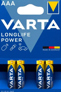 VARTA Longlife Power alkaliskt batteri, AAA/LR03