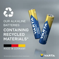 VARTA Longlife Power, alkaliskt batteri, AA/LR6
