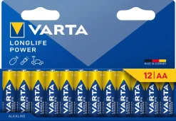 VARTA Longlife Power, alkaliskt batteri, AA/LR6