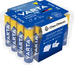 Varta Longlife Power batteri, 24-pack