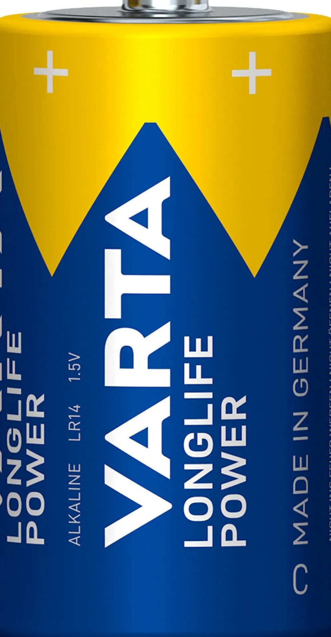 VARTA Longlife Power C / LR14 batteri, 2-pack