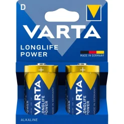 VARTA Longlife Power D / LR20 batteri, 2-pack