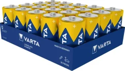 Varta Longlife Power D/LR20-batterier, 20-pack