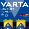 Varta Longlife Power 9V batteri, 2-pack