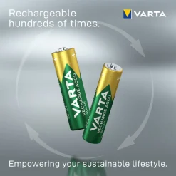 Varta Solar laddbara AAA/HR03-batterier, 2-pack