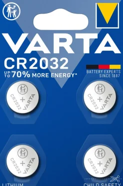 Varta CR2032 litiumbatteri 3 V, 4-pack