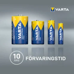 Varta Industrial Pro AAA/LR03-batterier, 100-pack