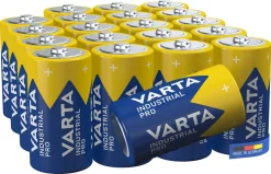Varta Industrial Pro C/LR14-batterier, 20-pack