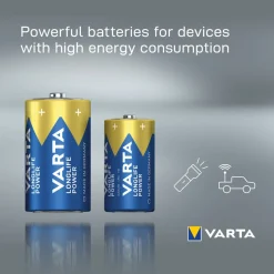 Varta Industrial Pro D/LR20-batterier, 20-pack