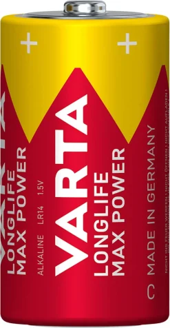 Varta Longlife Max Power C/LR14, 2-pack