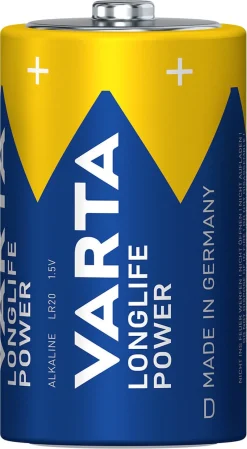Varta Longlife Power C/LR14-batterier, 20-pack