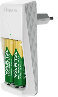 Varta Mini Charger batteriladdare, 2100 mAh