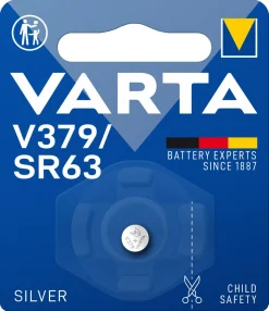 Varta V379/SR63 silveroxidbatteri 1,5 V