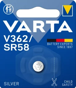 Varta V362/SR58 silveroxidbatteri 1,5 V