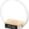 Väckarklocka digital med Wake-up Light och Qi