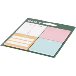 Veckoplanerare Sticky Notes självhäftande, 4-pack