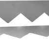 Ventura rabattkant metall 1 meter, 2 pack
