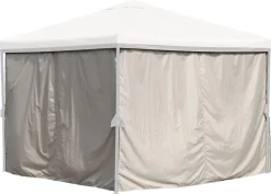 Väggar till paviljong, beige, 4-pack