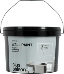 Väggfärg sidenmatt glans 7, volym 3 liter