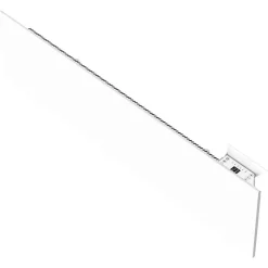 Vägghängt element med termostat 230 V, vit, 900 W