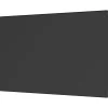 Vägghängt element med termostat 230 V, svart, 1000 W