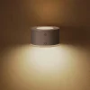 Vägglampa uppladdningsbar, dimbar LED, USB , vit