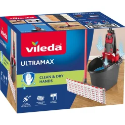 Vileda UltraMax komplett set, mopp med hink