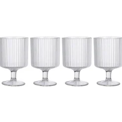 Vinglas i plast 23 cl stapelbara, 4-pack