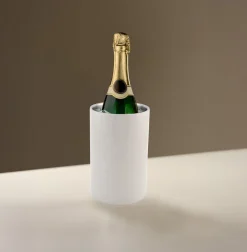 Vinkylare ishink flaska, rostfritt stål, 12 x 19 cm