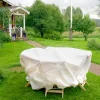 Vit presenning, 2-pack, 1,7 x 2,4 och 1,5 x 2,1 m