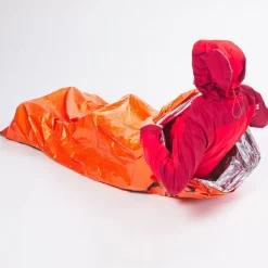 Värmefolie sovsäck röd/silver 90x210 cm