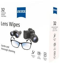 Våtservetter för skärmrengöring Zeiss Lens Wipes