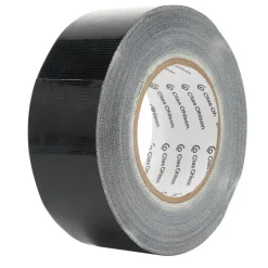 Vävtejp X-Power, svart silvertejp, 50 mm x 25 m