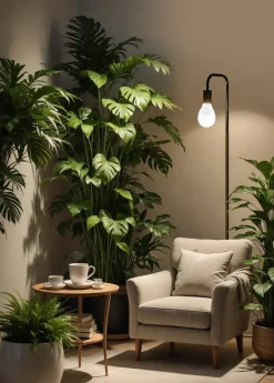 Växtlampa LED E14, odlingslampa inomhus, 8 W