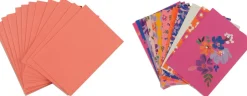 Vykortset med blommiga motiv och kuvert, 12-pack